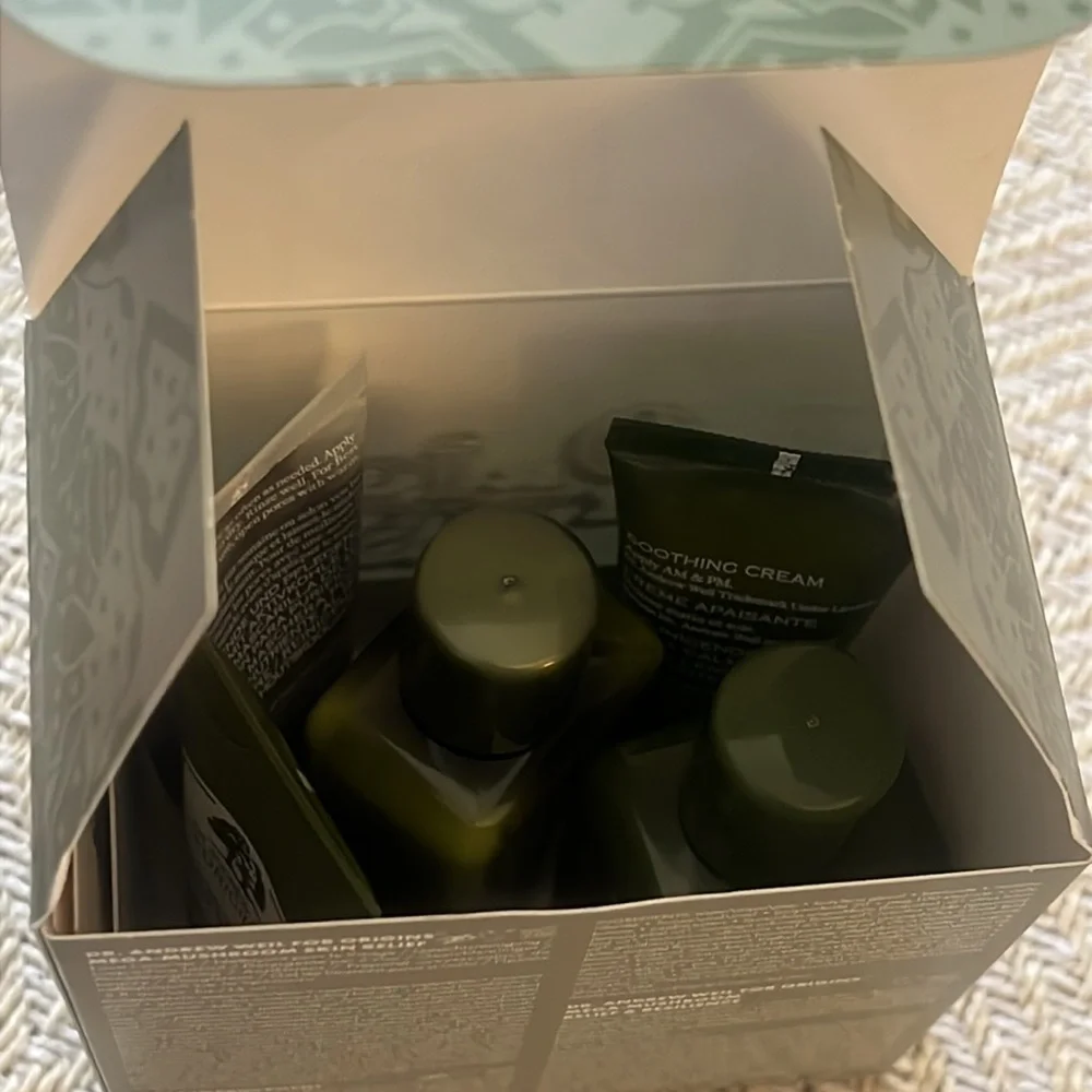 Origins SKIN BOOSTERS 5 pc Mega-Mushroom™ Skin Fortifying Regimen NIB